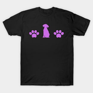 PURPLE DOG T-Shirt